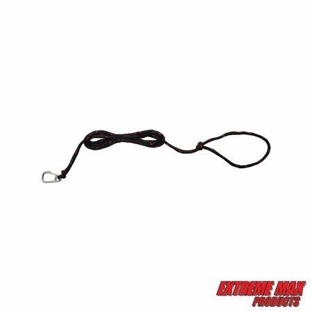 Extreme Max Extreme Max 3006.6806 PWC 9' Dock Line with Stainless Steel Snap Hook - Value 2-Pack 3006.6806